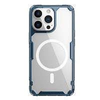 Силиконовый чехол Nillkin Nature TPU Pro Magnetic Case Синий для Apple iPhone 13 Pro Max