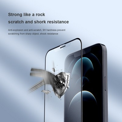 Матовое защитное стекло Nillkin FogMirror Tempered Glass для Apple iPhone 13 Pro - фото 7 - id-p170165797
