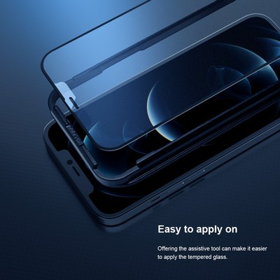 Матовое защитное стекло Nillkin FogMirror Tempered Glass для Apple iPhone 13 Pro Max - фото 9 - id-p170165798