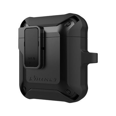 Чехол для наушников Apple AirPods 1/2 Nillkin Bounce Case Черный - фото 3 - id-p170165811