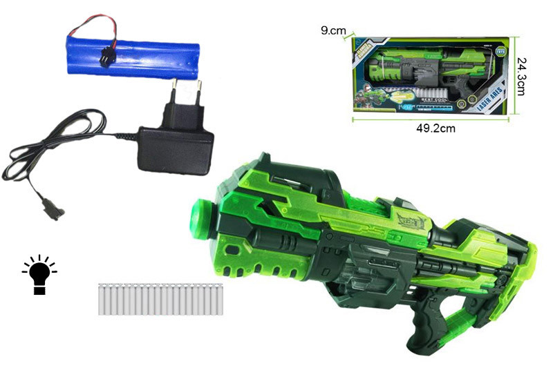 Автомат бластер игрушечный с мягкими пулями Pro Attack, арт. FJ553 - фото 2 - id-p170166213