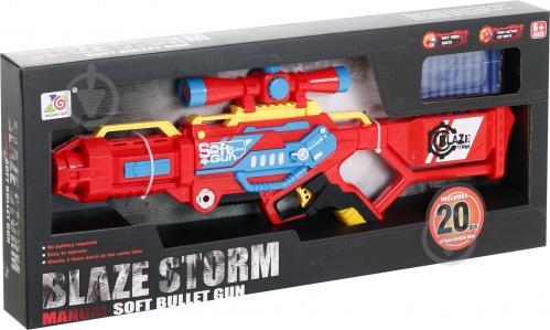 Автомат "BlazeStorm" с прицелом, мягкие пули, присоски, арт.ZC7068 - фото 2 - id-p170166539