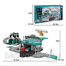 Игровой набор Паркинг Гоночный Пит Стоп 660-A203