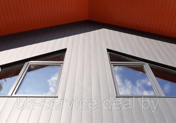 Металлический сайдинг Grand Line Вертикаль Premium Rooftop Matte 0.5 (цвета), Россия - фото 3 - id-p170168572