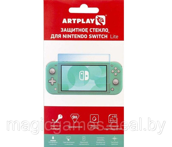 Защитное стекло Artplays для Nintendo Switch Lite - фото 1 - id-p170171183