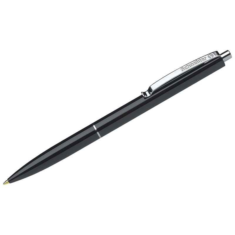 Ручка шариковая автоматическая Schneider "K15" черная, корпус черный, 1,0мм, штрих-код на корпусе 130831 - фото 1 - id-p170172762