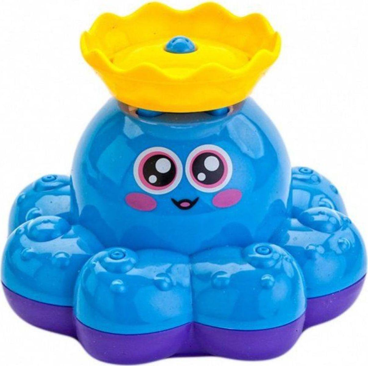 Игрушка детская для ванны «ФОНТАН-ОСЬМИНОЖКА» голубой - фото 1 - id-p168488273