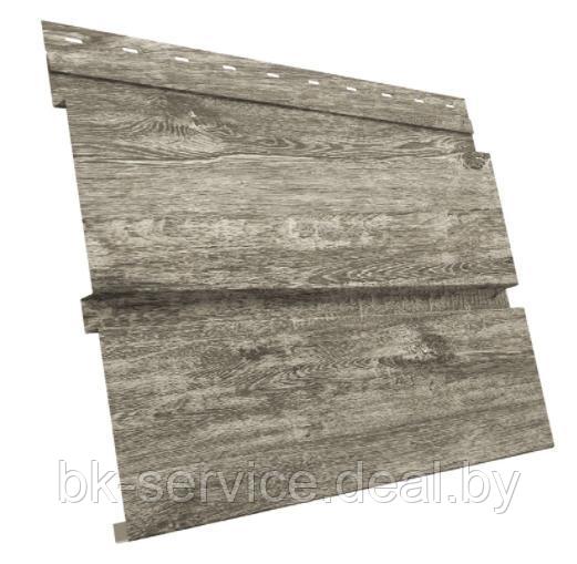Металлический сайдинг Grand Line Квадро брус Design Print Elite Milky Wood / Nordic Wood 0.45, Южная Корея - фото 2 - id-p170184292