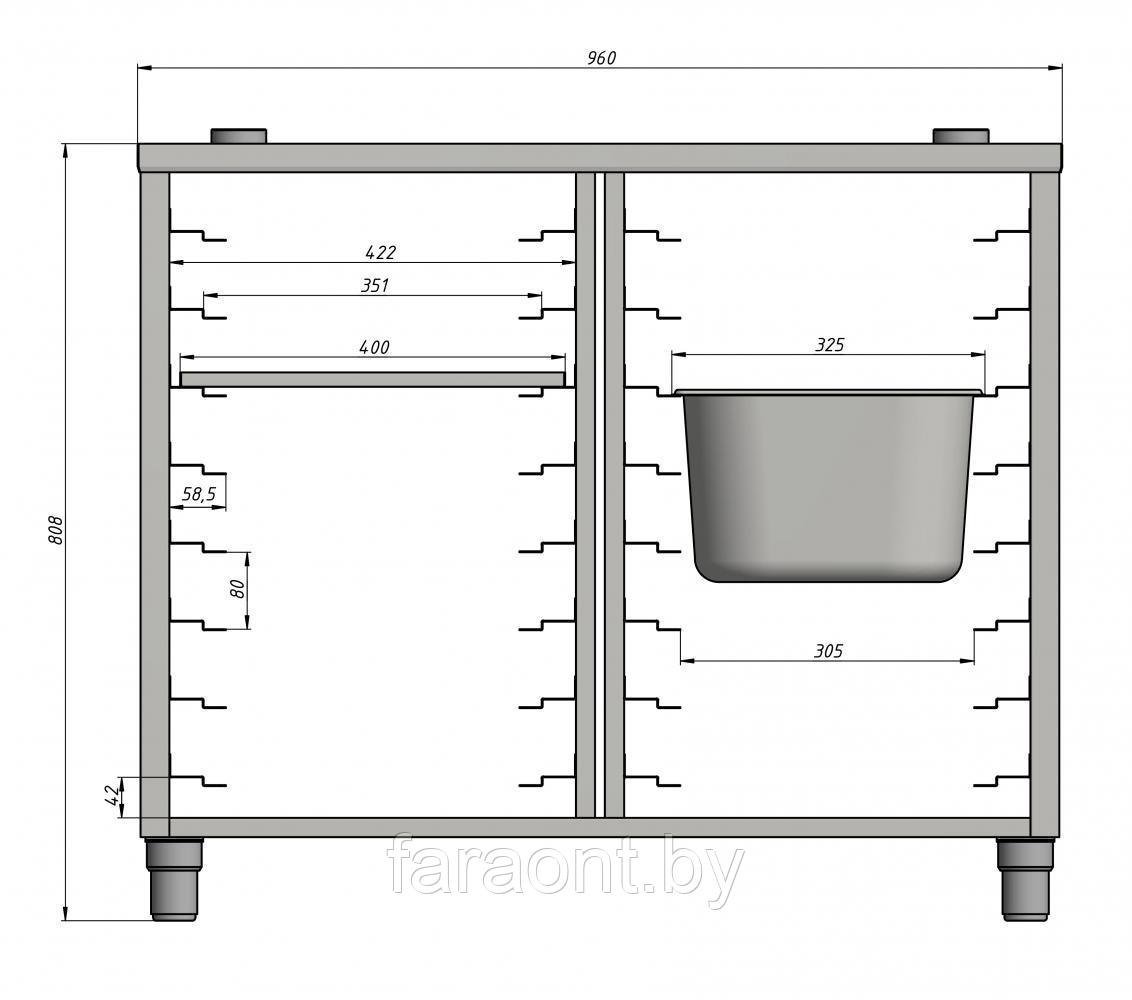 Пароконвектомат ПКЭБ/6 GRILL MASTER (Гриль мастер) 6 уровней - фото 4 - id-p170184336