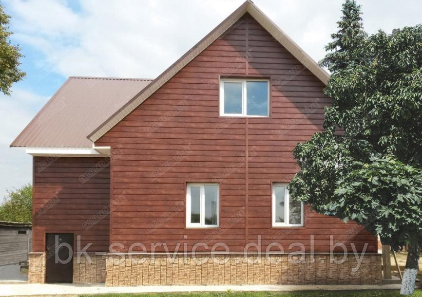 Металлический сайдинг Grand Line Экобрус Standart Drap 0.45 (цвета), Россия - фото 9 - id-p170184595