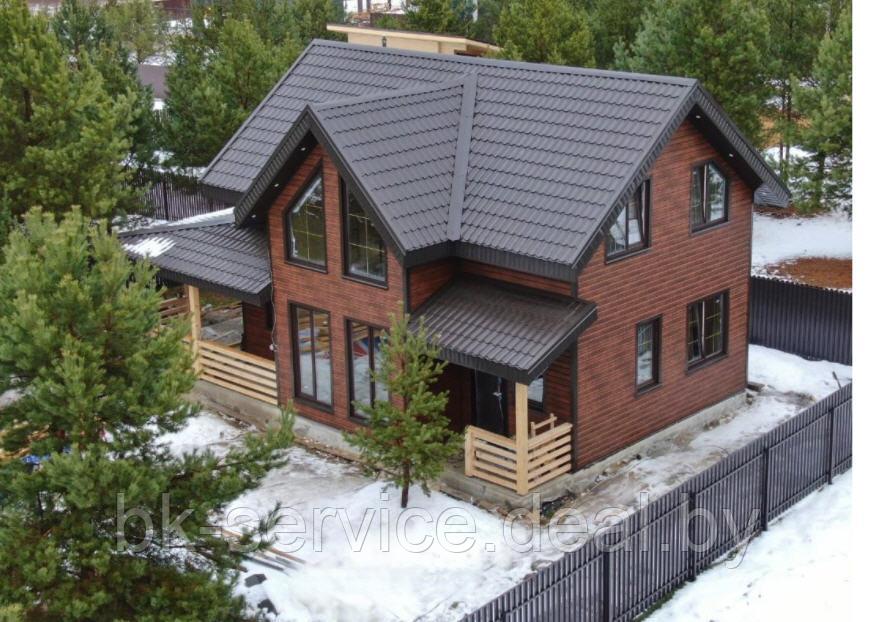 Металлический сайдинг Grand Line Экобрус Rooftop Matte 0.5 (цвета), Россия - фото 5 - id-p170185528