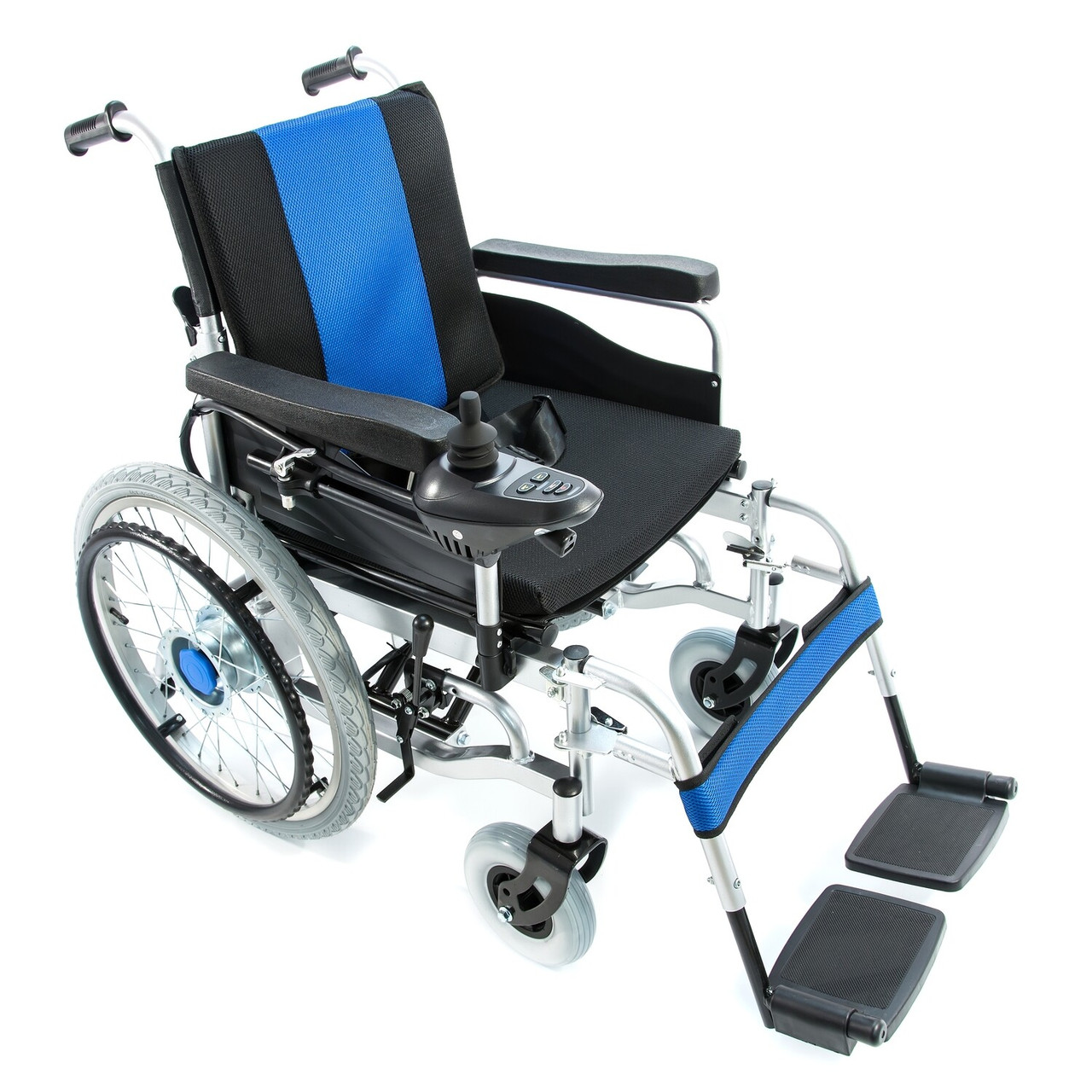 Коляска инвалидная с электроприводом Оптим FS101А - фото 1 - id-p170186157