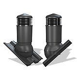 Вентиляционный выход изолированный Wirplast WiroVent Tile PLUS 125 (K98) для керамической черепицы и ЦПЧ, фото 4