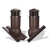 Вентиляционный выход изолированный Wirplast WiroVent Tile PLUS 125 (K98) для керамической черепицы и ЦПЧ, фото 5