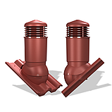 Вентиляционный выход изолированный Wirplast WiroVent Tile PLUS 125 (K98) для керамической черепицы и ЦПЧ, фото 6