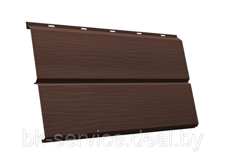 Металлический сайдинг Grand Line Экобрус 3D Design Print Elite Milky Wood / Nordic Wood 0.45, Южная Корея - фото 4 - id-p170190362