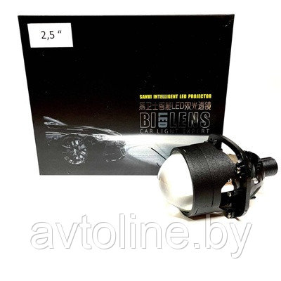 Линза светодиодная SANVI Carlight Expert 2,5 дюйма (к-т 2шт, без масок)