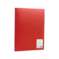 Папка-файл 30 листов, 21 мм, 400мкм, красная F30L3_284