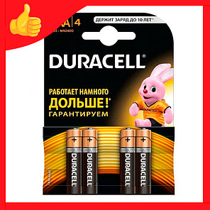 Батарейки DURACELL AAA 4 шт, фото 2