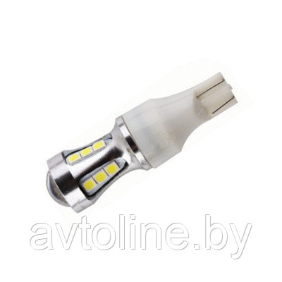 Лампа светодиодная W16W RUNOAUTO 18SMD белая биполярная 01620RA