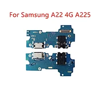 Плата нижняя Original с разъемом зарядного, микрофоном Samsung Galaxy A22 4G A225