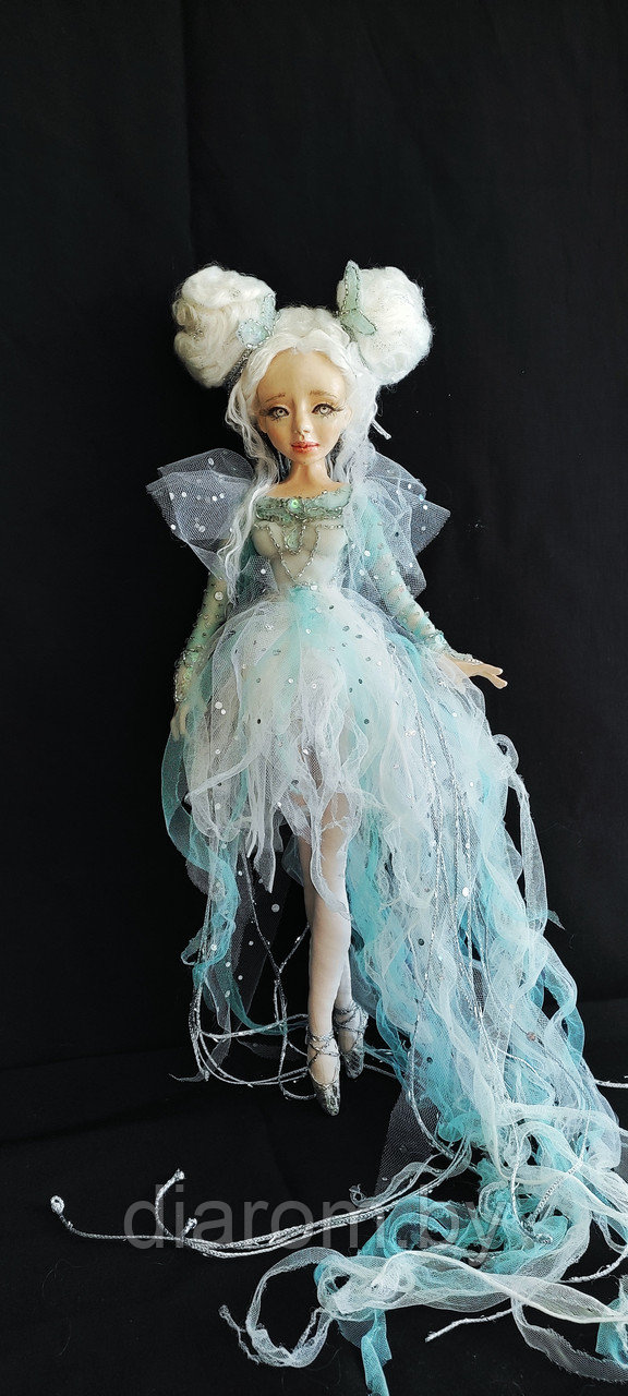 Коллекционная кукла Снеженика - фото 3 - id-p170192923