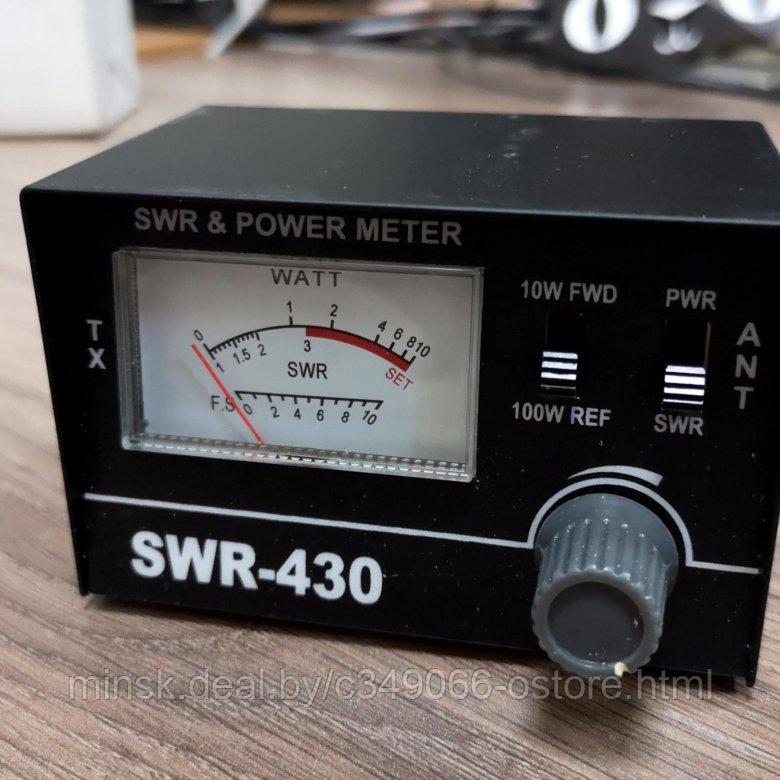 КСВ-метр SWR-430 Optim. Измеритель мощности. Power meter