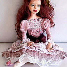 Авторская кукла Элина - фото 2 - id-p155042866