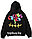 Худи "Travis Scott x McDonald’s Sticker Bomb",черный., фото 2