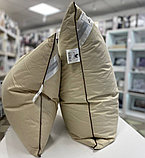 Подушка высокая из серого гусиного пуха 1-ой категории "Бриз" Белашофф 68х68 арт. ПБР-1, фото 3