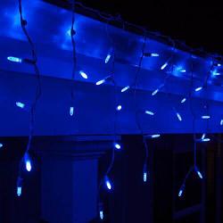 Светодиодный световой дождь "Бахрома" уличный цвет синий 2 х0,6 м
