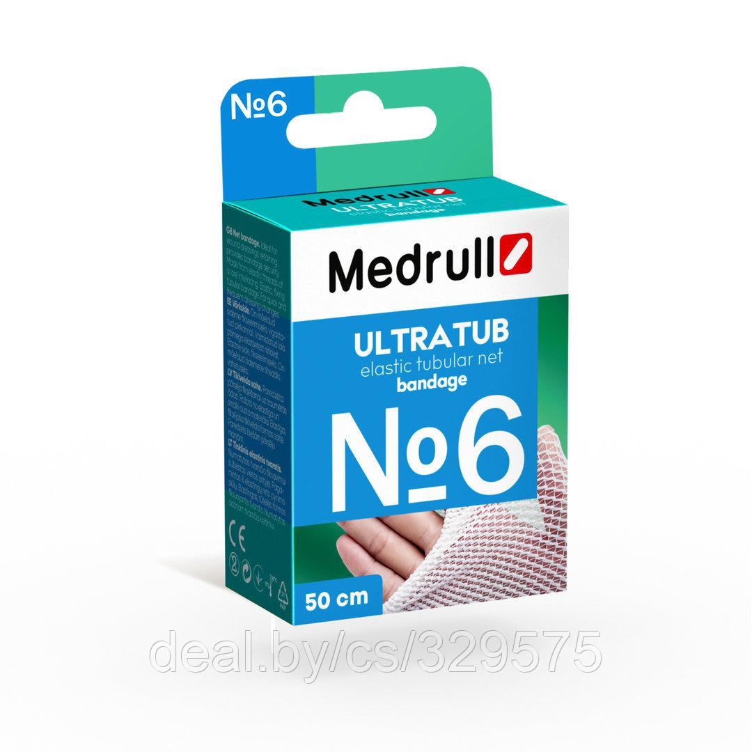 Бинт эластичный сетчатый Medrull н/с 5,8х50 см