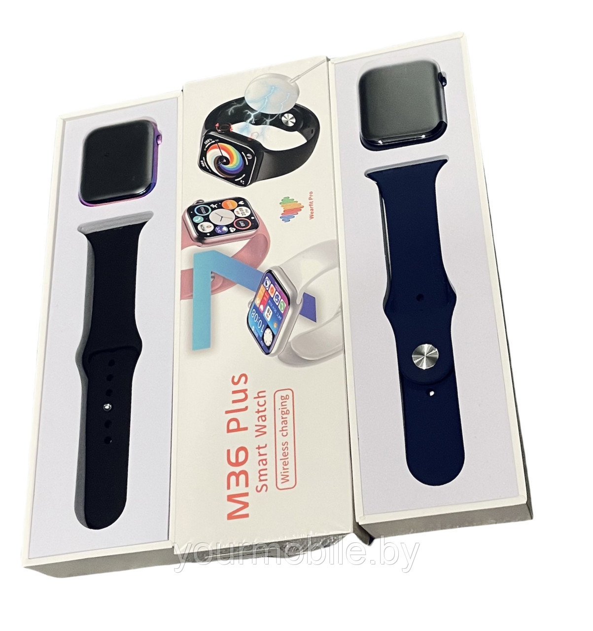 Умные часы Smart Watch 7 series M36 plus (синий) - фото 4 - id-p170201801
