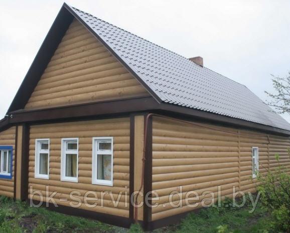 Металлический сайдинг Grand Line Блок-хаус NEW Standart Satin 0.5 (цвета), Россия - фото 8 - id-p170201852