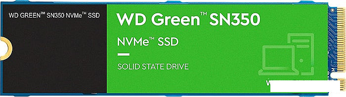 SSD WD Green SN350 1TB WDS100T3G0C - фото 1 - id-p169795918