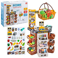 Игровой набор "Супермаркет" со сканером, кассой, корзинкой, 47 предметов, арт. 668-87