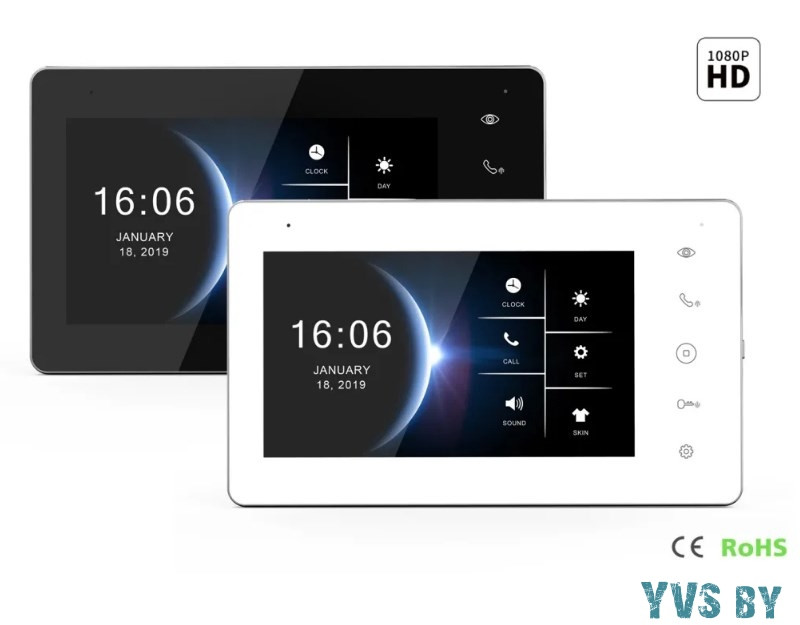 Видеодомофон Eeguard ER009THD (touch screen) - фото 3 - id-p170203719