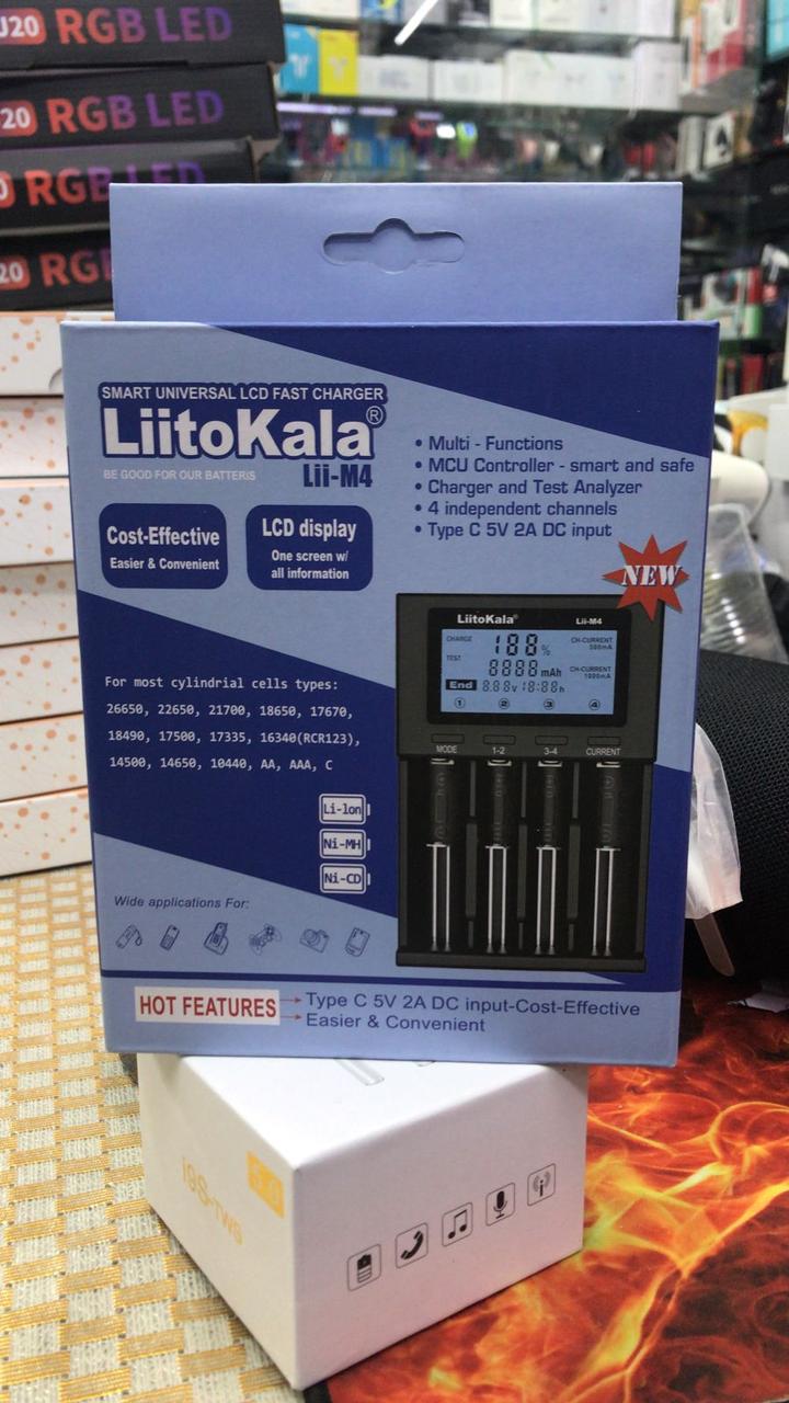 Зарядное устройство для аккумуляторов LiitoKala Lii-M4 - фото 1 - id-p170208937