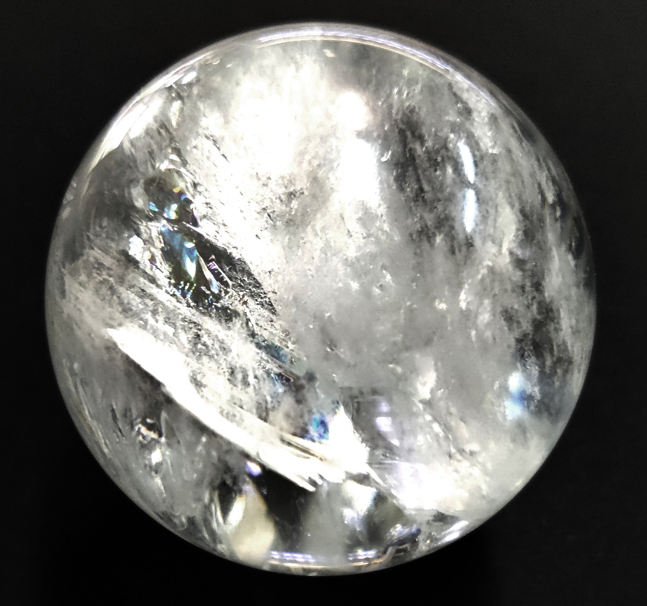 Горный хрусталь магический каменный шар - фото 1 - id-p170210984