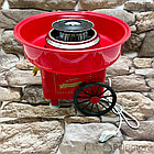 Аппарат для приготовления сладкой сахарной ваты RETRO Cotton Candy CARNIVAL, 500 W Красная, фото 6