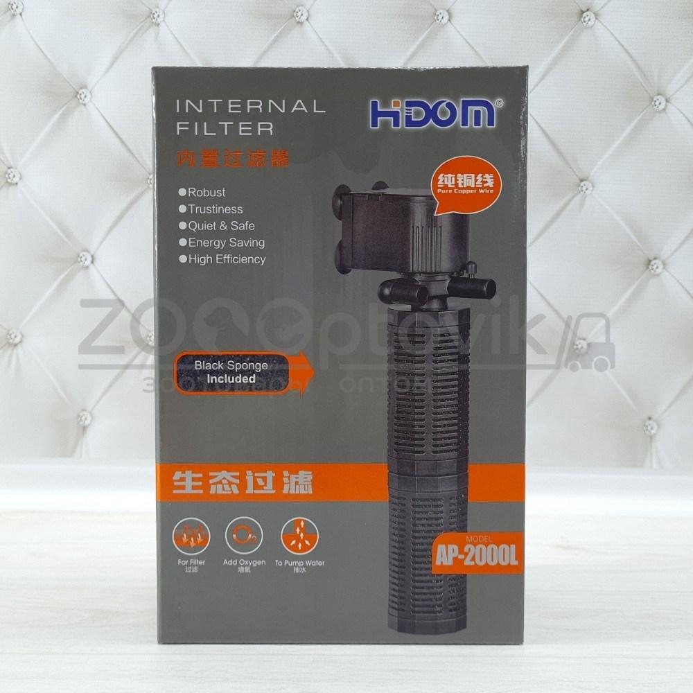 Hidom Внутренний фильтр Hidom AP-2000L 30 W., 1600лч, с аэратором, аквариум до 350 литров