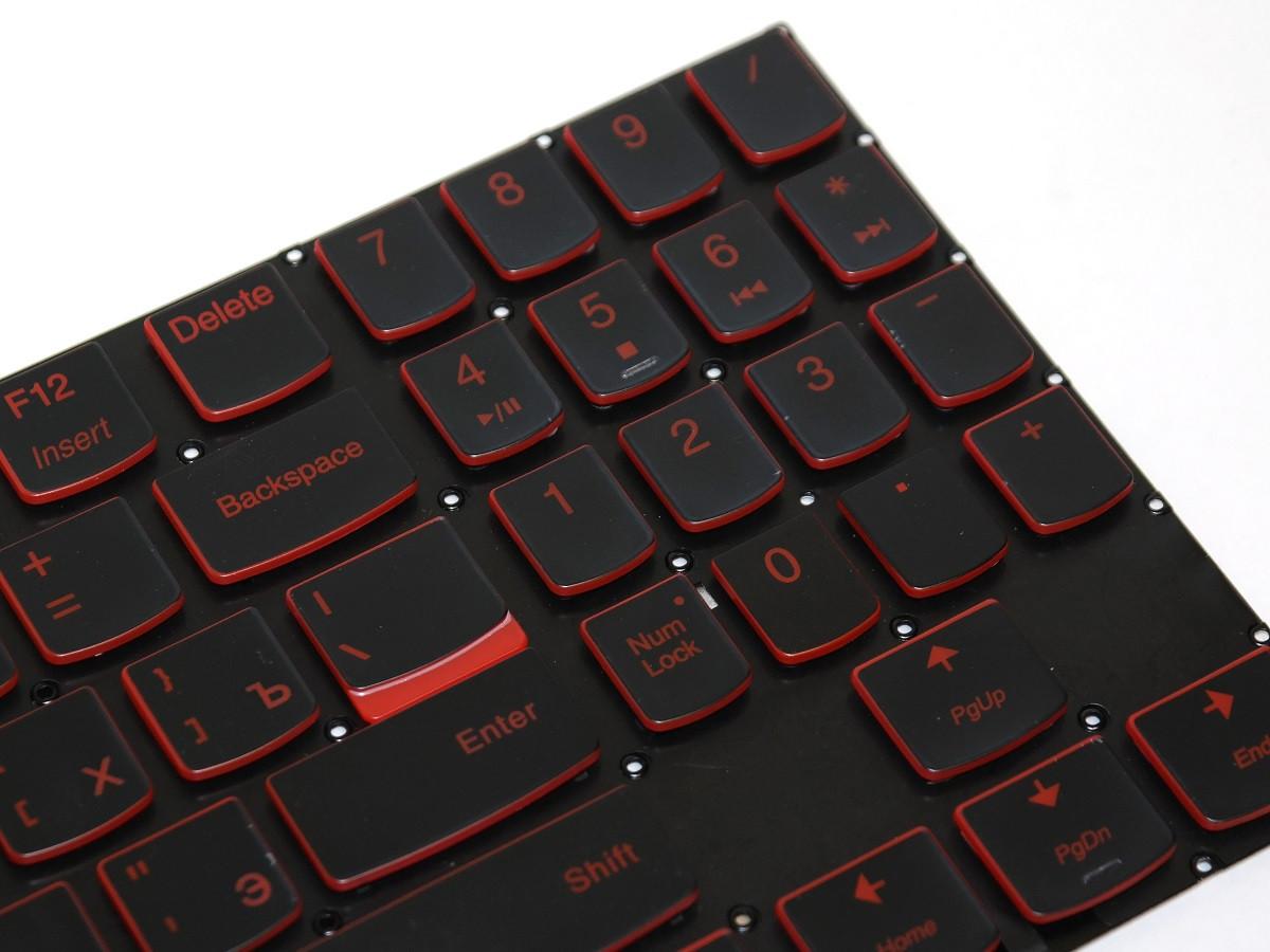 Клавиатура для ноутбука Lenovo Legion Y530 Y530-15ICH Y540 Y540-15ICH с подсветкой красной - фото 2 - id-p160652723