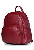 Женский осенний кожаный красный рюкзак Galanteya 32017.1с2836к45 красный_т. без размерар.