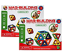 Детский магнитный объемный конструктор  Mag-Building 20 деталей маг билдинг для детей геометрические фигуры, фото 4