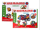 Детский магнитный объемный конструктор  Mag-Building 36 деталей маг билдинг для детей геометрические фигуры, фото 4