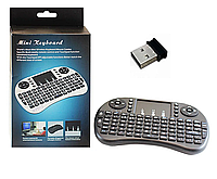 Беспроводная клавиатура джойстик USB с тачпадом Mini Keyboard