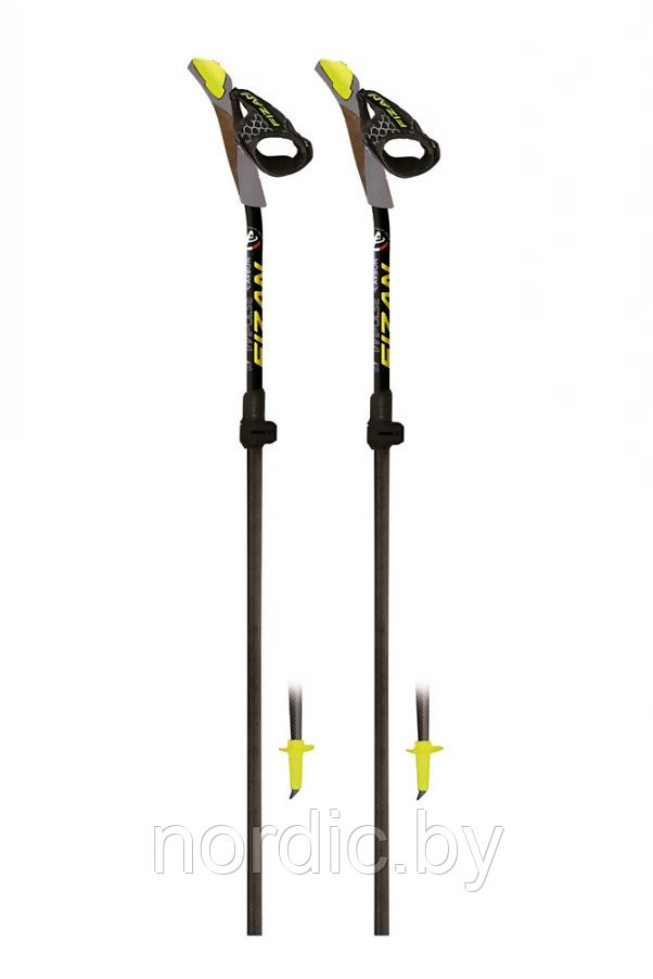 Палки Fizan Carbon Pro Impulse, Ca80. телескопические