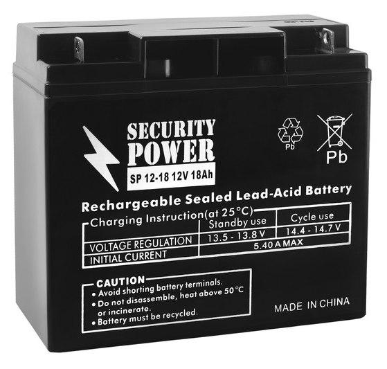 Аккумуляторная батарея Security Power SP 12-18