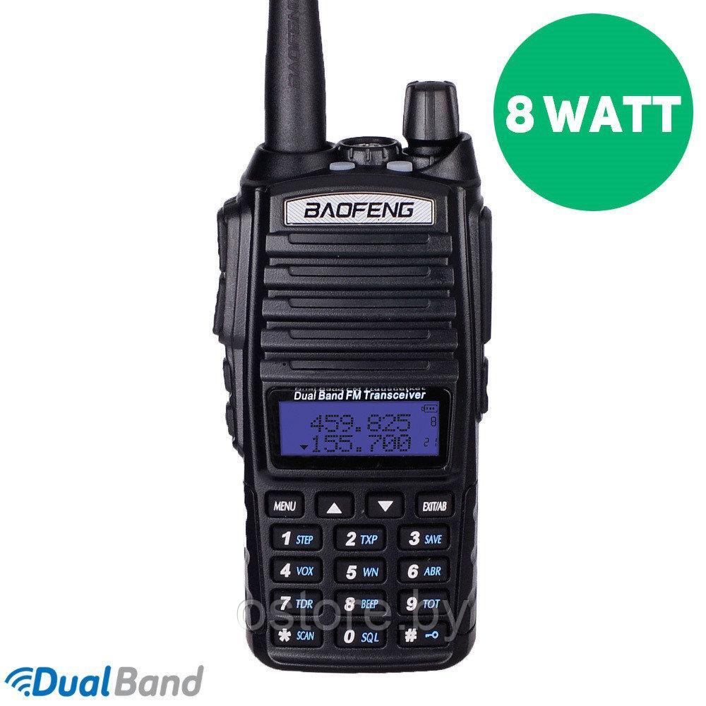 Оригинальная радиостанция 8W Baofeng UV-82 (8 W) портативная рация. 3 режима - фото 2 - id-p170165349