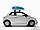 Автомобильный багажный бокс Modula Travel Sport 370 Light Blue (139x71x48см) (голубой), фото 3